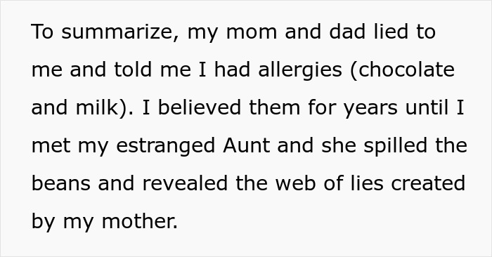 19-Year-Old Discovers Her Parents Lied About Her Medical History For Her Entire Life 19-Year-Old Discovers Her Parents Lied About Her Medical History For Her Entire Life