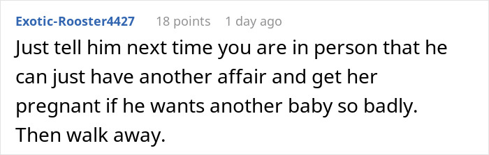 Cheating Husband Is Furious At Ex-Wife For Not Caring That His Mistress Is Infertile: &#8220;Let Go Of Your Hate&#8221;