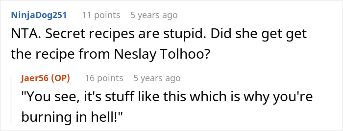 Woman Outshines BF’s Mom By Perfecting Her “Secret” Cookies, Mom Loses It And Calls It A Betrayal