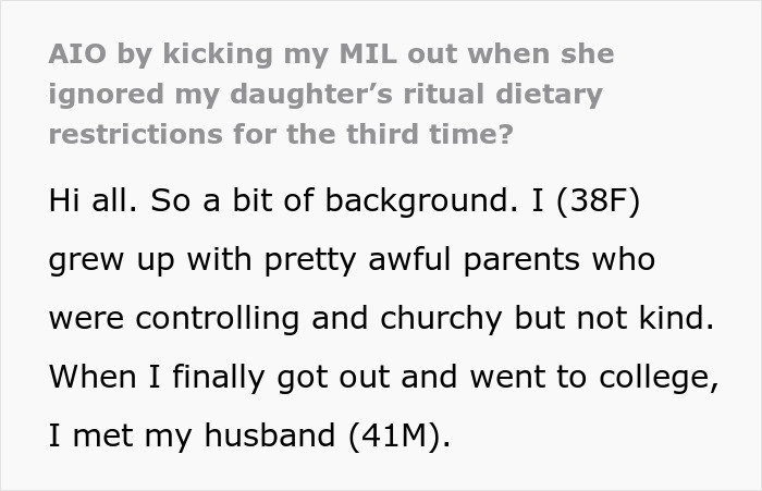 Mom Reaches Breaking Point As In-Laws Mock Daughter’s Paganism And Bring &#8220;Forbidden&#8221; Foods