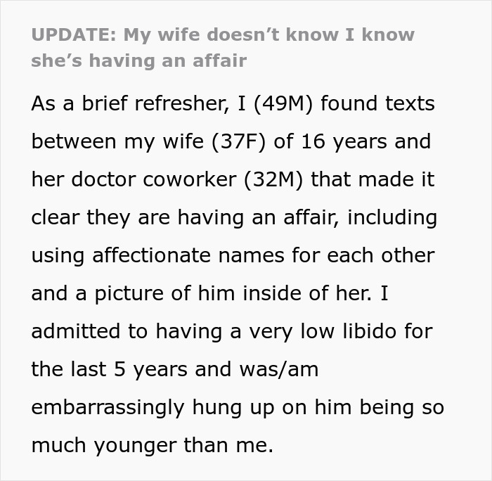 Husband Refuses Intimacy For 5 Years, Can’t Believe Wife Finds Someone Else: “He’s 5 Years Younger” Husband Refuses Intimacy For 5 Years, Can’t Believe Wife Finds Someone Else: “He’s 5 Years Younger”