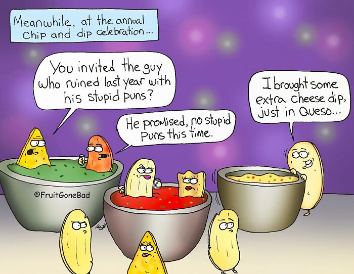 31 Humorous Comics That Explore The Wild Side Of Food And Other Items, By This Artist (New Pics) 31 Humorous Comics That Explore The Wild Side Of Food And Other Items, By This Artist (New Pics)