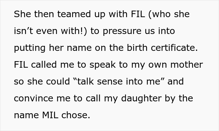 MIL Demands Baby’s Name Honor Her Culture, New Mom Fights For Her Own Heritage While Recovering MIL Demands Baby’s Name Honor Her Culture, New Mom Fights For Her Own Heritage While Recovering