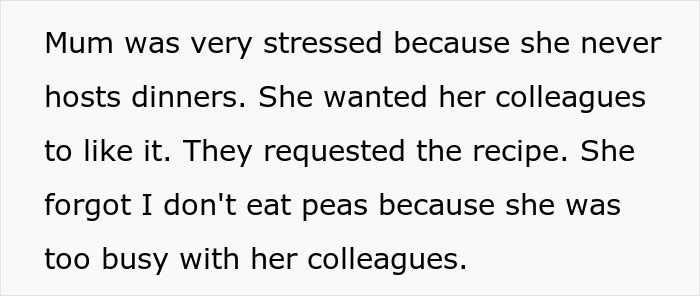 Man Picks At His Food During Dinner With Mom’s Boss, Asks If He Ruined Everything Man Picks At His Food During Dinner With Mom’s Boss, Asks If He Ruined Everything