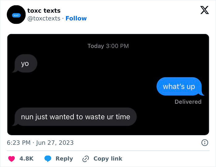 44 Toxic But Also Funny Texts That People Had To Screenshot 44 Toxic But Also Funny Texts That People Had To Screenshot