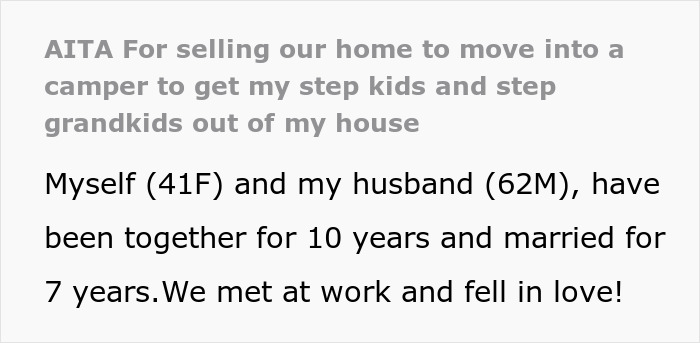Woman Can’t Get Rid Of Messy, Mooching Adult Stepkids For Years, Considers Selling The House Woman Can’t Get Rid Of Messy, Mooching Adult Stepkids For Years, Considers Selling The House