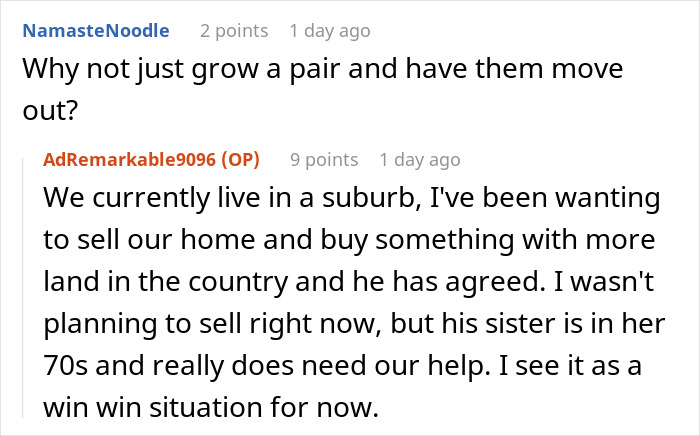 Woman Can’t Get Rid Of Messy, Mooching Adult Stepkids For Years, Considers Selling The House Woman Can’t Get Rid Of Messy, Mooching Adult Stepkids For Years, Considers Selling The House