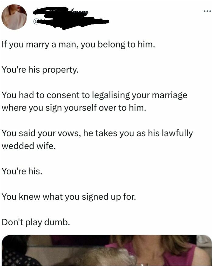 58 Cringe-Worthy Takes On Women That May Make You Question Humanity (New Pics)