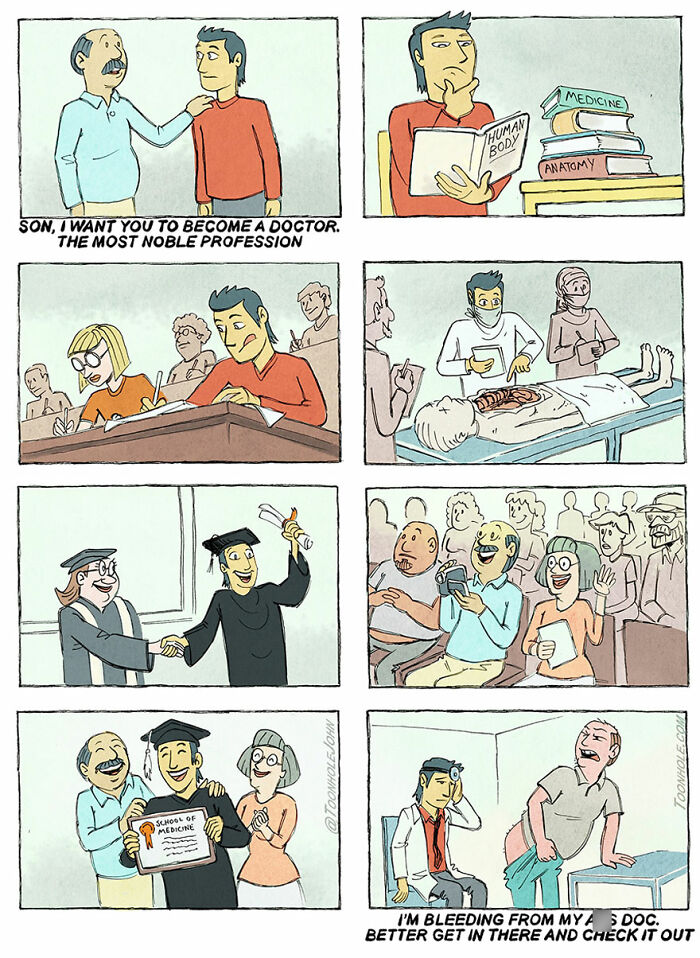 If You Are A Fan Of Dark Humor, You Might Like These 43 New Comics By Toonhole John If You Are A Fan Of Dark Humor, You Might Like These 43 New Comics By Toonhole John