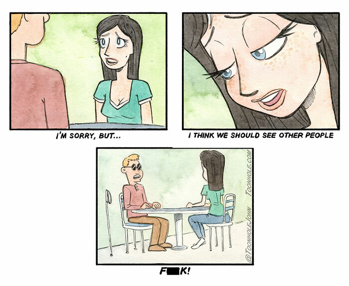 If You Are A Fan Of Dark Humor, You Might Like These 43 New Comics By Toonhole John If You Are A Fan Of Dark Humor, You Might Like These 43 New Comics By Toonhole John