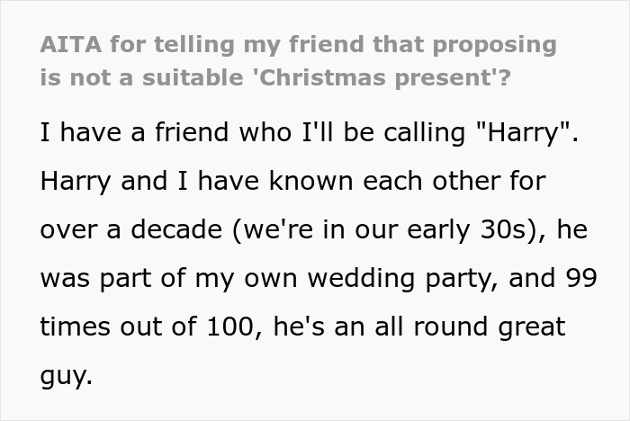 &ldquo;He Thinks He&rsquo;s The Gift&rdquo;: Man Thinks Proposal Counts As A Christmas Gift, Gets A Reality Check