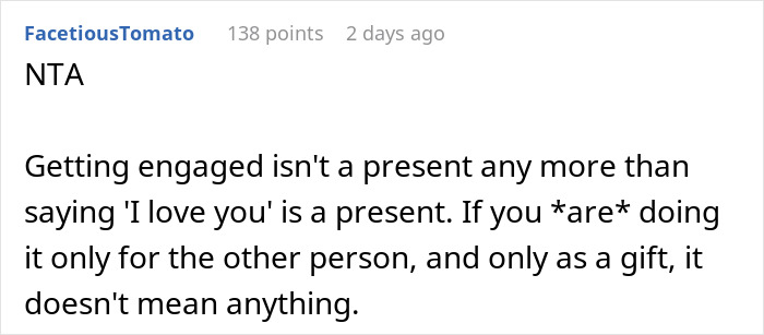 &ldquo;He Thinks He&rsquo;s The Gift&rdquo;: Man Thinks Proposal Counts As A Christmas Gift, Gets A Reality Check