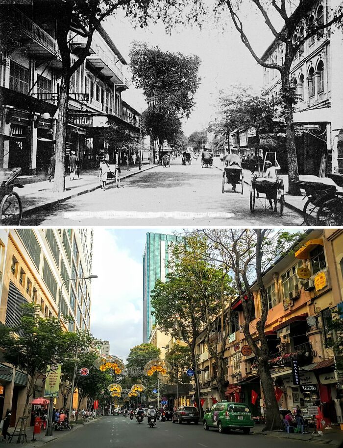 You Won’t Believe These Glow-Ups: 25 “Then Vs Now” Photos Of Famous Cities Around The World You Won’t Believe These Glow-Ups: 25 “Then Vs Now” Photos Of Famous Cities Around The World