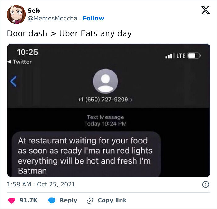 “Be There In About 5 Mins. Nom Nom Nom”: 44 Funny Messages From Actual Delivery Drivers “Be There In About 5 Mins. Nom Nom Nom”: 44 Funny Messages From Actual Delivery Drivers