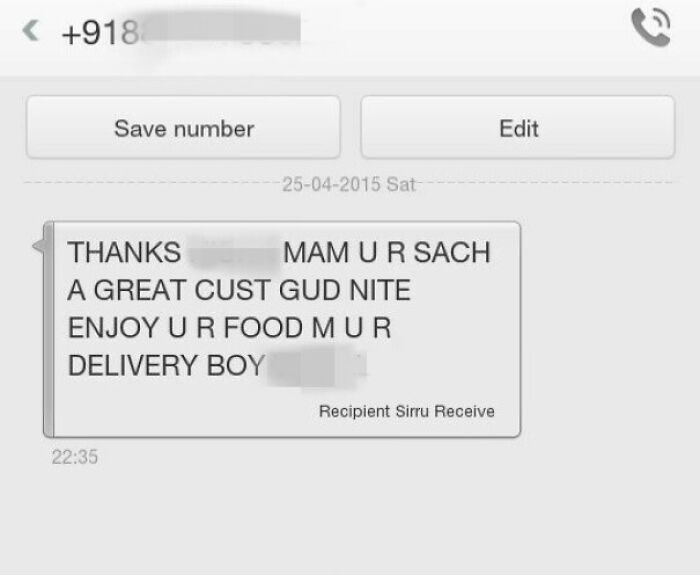 “Be There In About 5 Mins. Nom Nom Nom”: 44 Funny Messages From Actual Delivery Drivers “Be There In About 5 Mins. Nom Nom Nom”: 44 Funny Messages From Actual Delivery Drivers