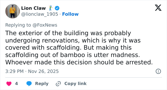 Horrifying Scene Caught On Video As Massive Fire Rips Through Hong Kong High-Rise Horrifying Scene Caught On Video As Massive Fire Rips Through Hong Kong High-Rise