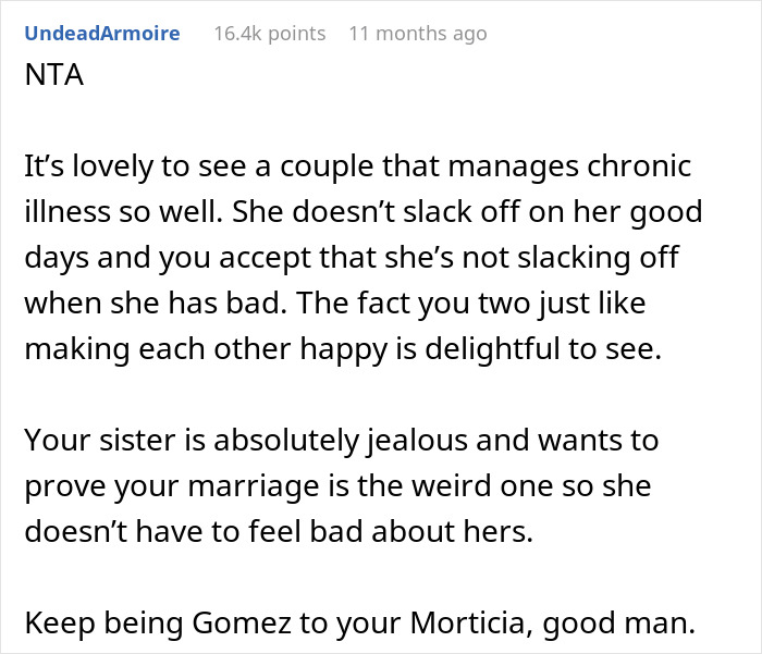 Guy’s Affection For His Sick Wife Annoys Sis, He Slams Truth That Her Hubs Just Doesn’t Like Her Guy’s Affection For His Sick Wife Annoys Sis, He Slams Truth That Her Hubs Just Doesn’t Like Her