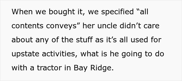 Toxic MIL Picks A Fight Over An Inherited Tractor, Son-In-Law Gives It Back With Maximum Pettiness Toxic MIL Picks A Fight Over An Inherited Tractor, Son-In-Law Gives It Back With Maximum Pettiness
