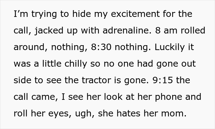 Toxic MIL Picks A Fight Over An Inherited Tractor, Son-In-Law Gives It Back With Maximum Pettiness Toxic MIL Picks A Fight Over An Inherited Tractor, Son-In-Law Gives It Back With Maximum Pettiness