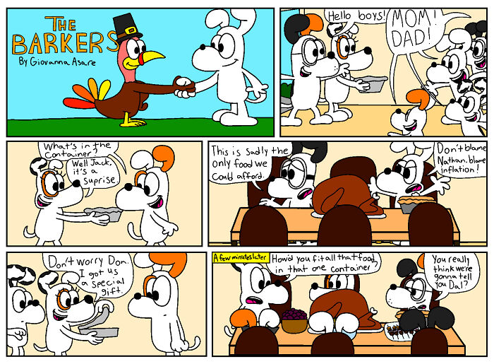 Here’s My New Comic About Thanksgiving Here’s My New Comic About Thanksgiving