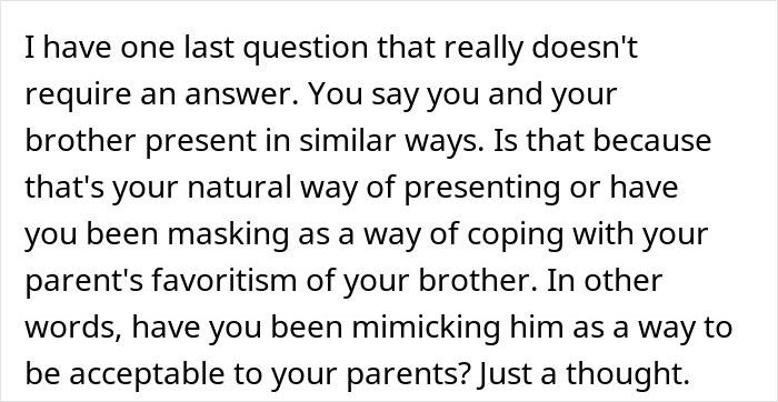 Entitled Parents Treat Autistic Brother As Golden Child, Ignore His Creepy Behavior Entitled Parents Treat Autistic Brother As Golden Child, Ignore His Creepy Behavior
