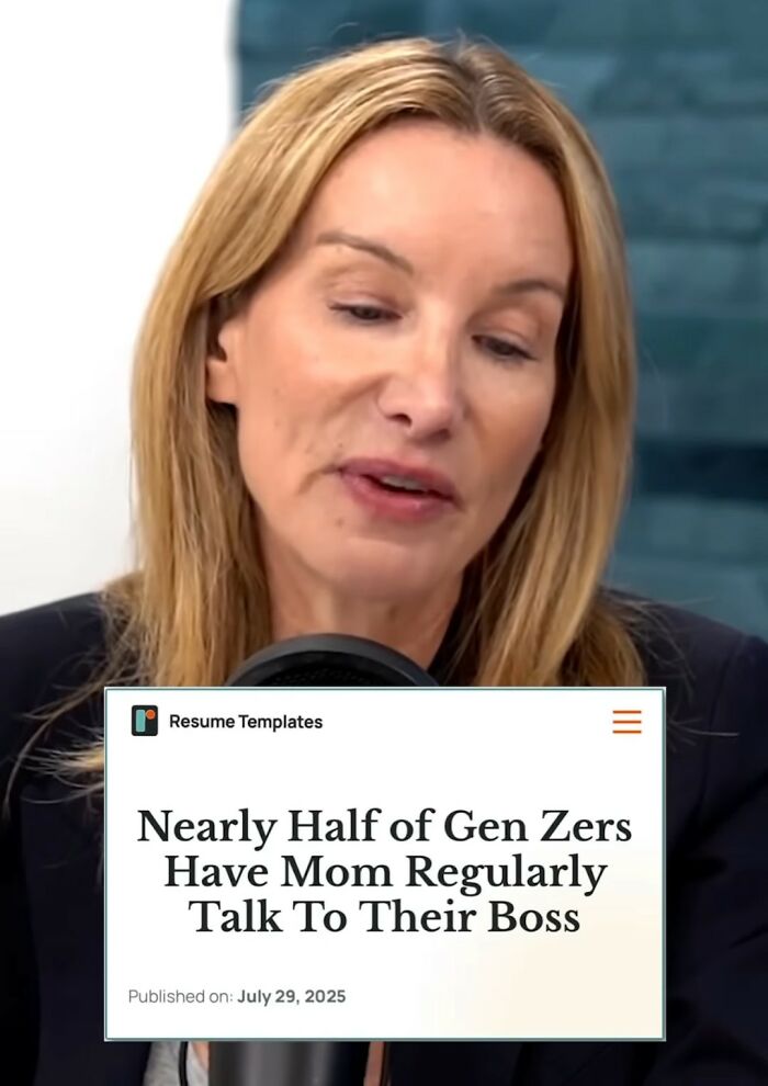 Nearly Half Of Gen-Z Workers Rely On Mom To Fight Their Battles At Work, And Bosses Aren’t Impressed Nearly Half Of Gen-Z Workers Rely On Mom To Fight Their Battles At Work, And Bosses Aren’t Impressed