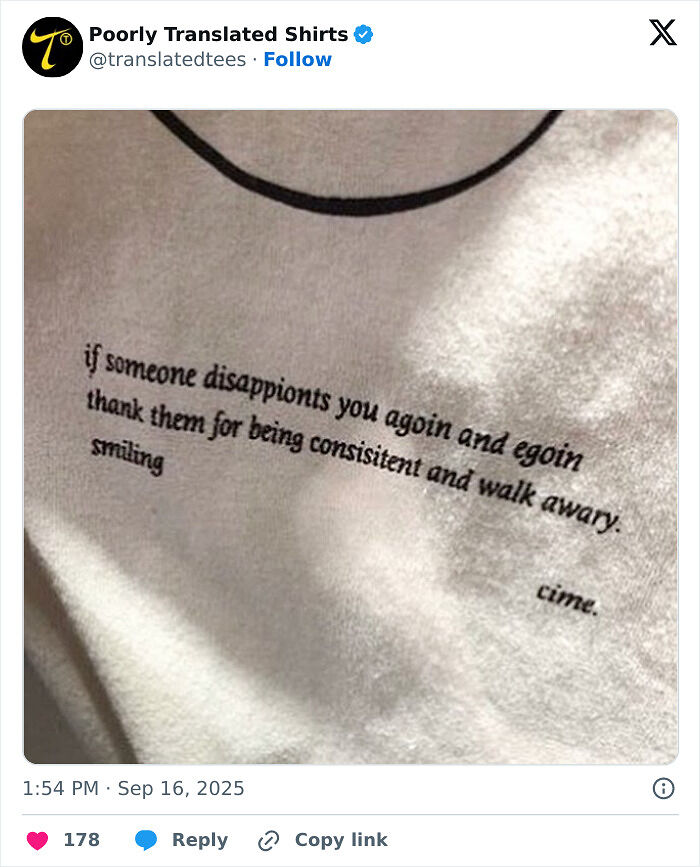 “Lost In Translation”: 80 Ridiculous And Funny English T-Shirts Found Across The Entire World (New Pics) “Lost In Translation”: 80 Ridiculous And Funny English T-Shirts Found Across The Entire World (New Pics)