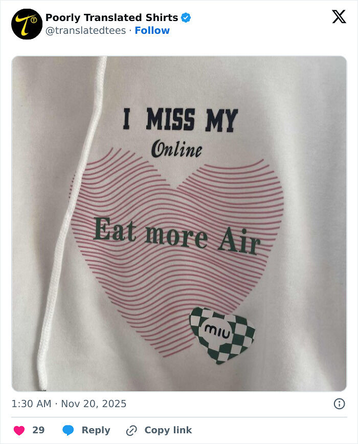 “Lost In Translation”: 80 Ridiculous And Funny English T-Shirts Found Across The Entire World (New Pics) “Lost In Translation”: 80 Ridiculous And Funny English T-Shirts Found Across The Entire World (New Pics)