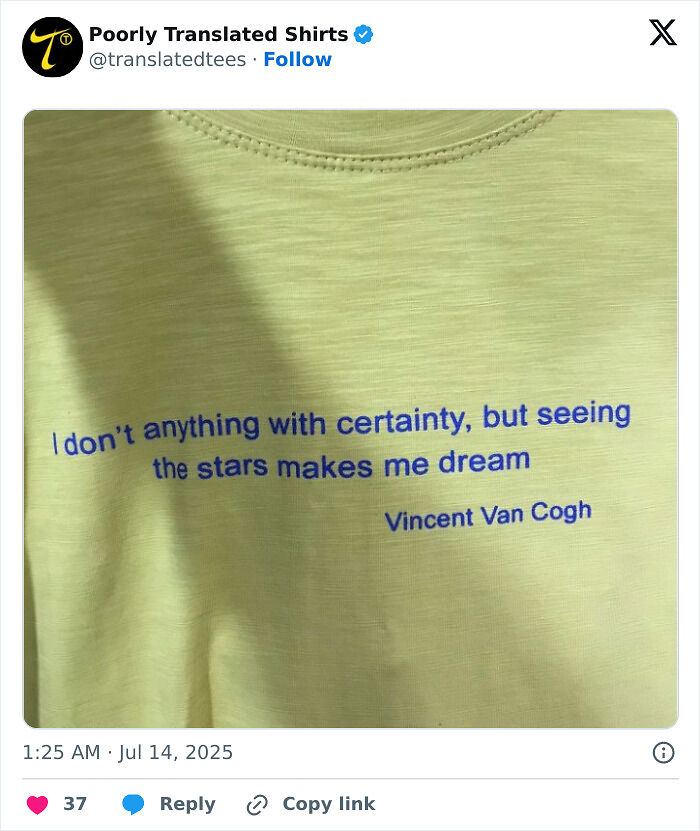 “Lost In Translation”: 80 Ridiculous And Funny English T-Shirts Found Across The Entire World (New Pics) “Lost In Translation”: 80 Ridiculous And Funny English T-Shirts Found Across The Entire World (New Pics)