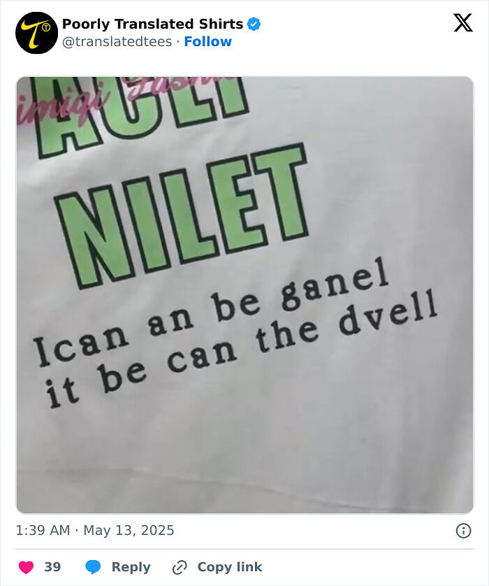 “Lost In Translation”: 80 Ridiculous And Funny English T-Shirts Found Across The Entire World (New Pics) “Lost In Translation”: 80 Ridiculous And Funny English T-Shirts Found Across The Entire World (New Pics)