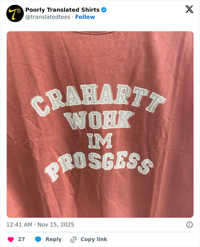 “Lost In Translation”: 80 Ridiculous And Funny English T-Shirts Found Across The Entire World (New Pics) “Lost In Translation”: 80 Ridiculous And Funny English T-Shirts Found Across The Entire World (New Pics)