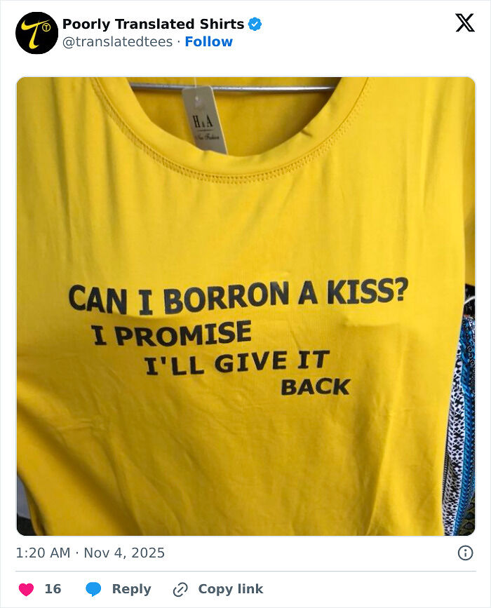 “Lost In Translation”: 80 Ridiculous And Funny English T-Shirts Found Across The Entire World (New Pics) “Lost In Translation”: 80 Ridiculous And Funny English T-Shirts Found Across The Entire World (New Pics)