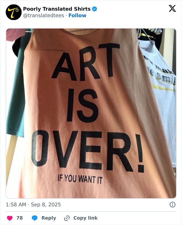 “Lost In Translation”: 80 Ridiculous And Funny English T-Shirts Found Across The Entire World (New Pics) “Lost In Translation”: 80 Ridiculous And Funny English T-Shirts Found Across The Entire World (New Pics)