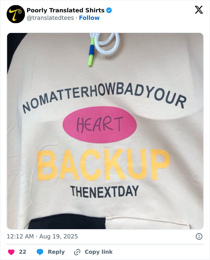 “Lost In Translation”: 80 Ridiculous And Funny English T-Shirts Found Across The Entire World (New Pics) “Lost In Translation”: 80 Ridiculous And Funny English T-Shirts Found Across The Entire World (New Pics)