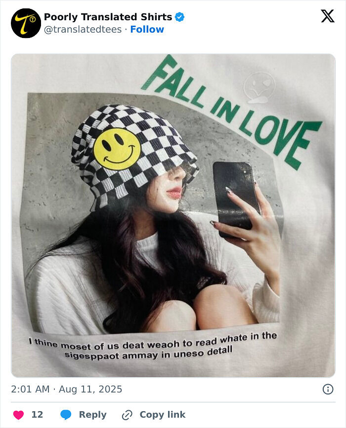 “Lost In Translation”: 80 Ridiculous And Funny English T-Shirts Found Across The Entire World (New Pics) “Lost In Translation”: 80 Ridiculous And Funny English T-Shirts Found Across The Entire World (New Pics)