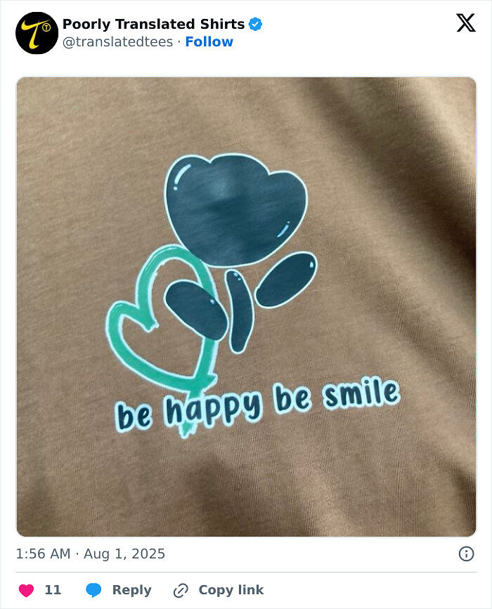 “Lost In Translation”: 80 Ridiculous And Funny English T-Shirts Found Across The Entire World (New Pics) “Lost In Translation”: 80 Ridiculous And Funny English T-Shirts Found Across The Entire World (New Pics)