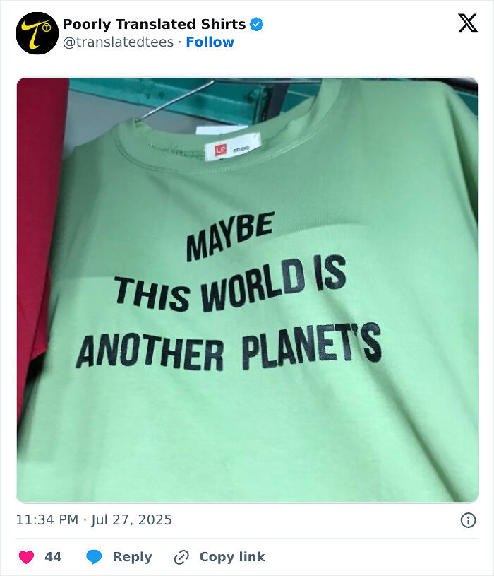 “Lost In Translation”: 80 Ridiculous And Funny English T-Shirts Found Across The Entire World (New Pics) “Lost In Translation”: 80 Ridiculous And Funny English T-Shirts Found Across The Entire World (New Pics)