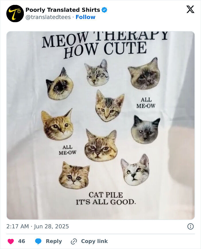 “Lost In Translation”: 80 Ridiculous And Funny English T-Shirts Found Across The Entire World (New Pics) “Lost In Translation”: 80 Ridiculous And Funny English T-Shirts Found Across The Entire World (New Pics)