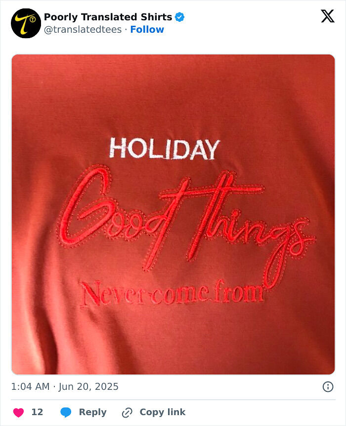 “Lost In Translation”: 80 Ridiculous And Funny English T-Shirts Found Across The Entire World (New Pics) “Lost In Translation”: 80 Ridiculous And Funny English T-Shirts Found Across The Entire World (New Pics)