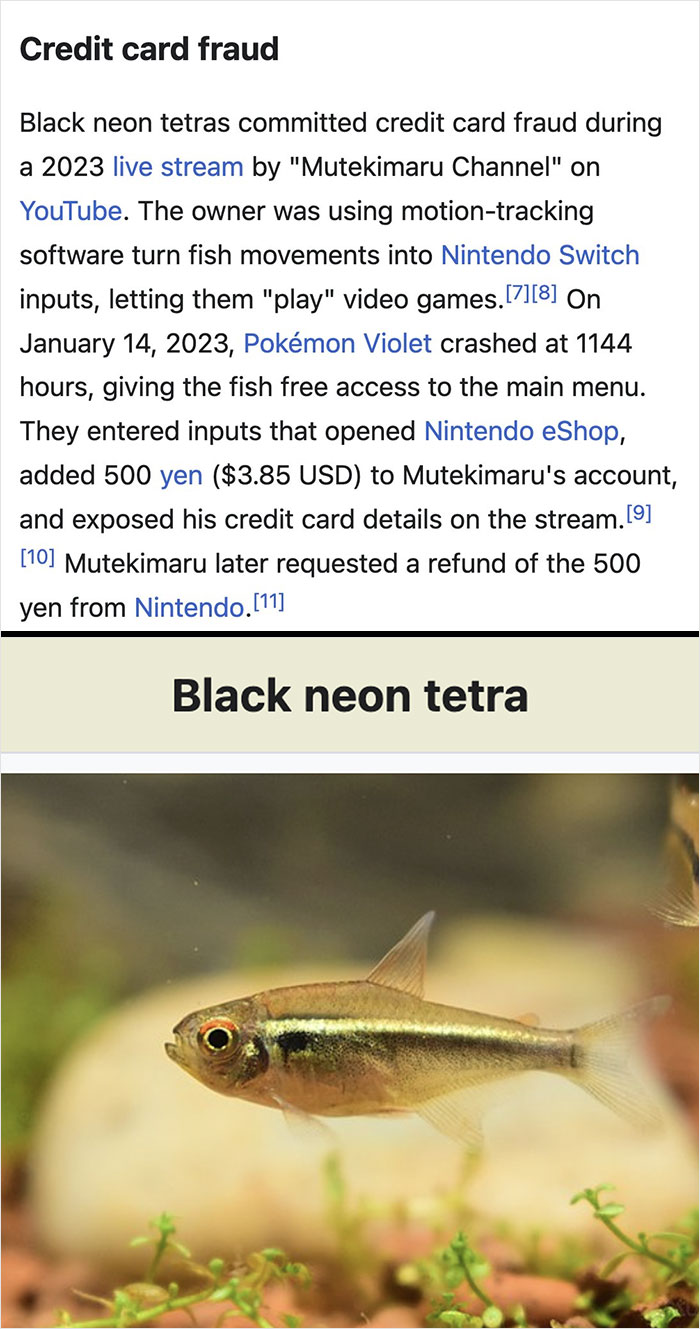 56 Times People Found Gems On Wikipedia That Were Too Funny Not To Share (New Pics) 56 Times People Found Gems On Wikipedia That Were Too Funny Not To Share (New Pics)