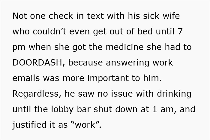 Man Prioritizes Work To The Point He Pretends To Not Have A Family, Wife Knows It And Wants To Stay Man Prioritizes Work To The Point He Pretends To Not Have A Family, Wife Knows It And Wants To Stay