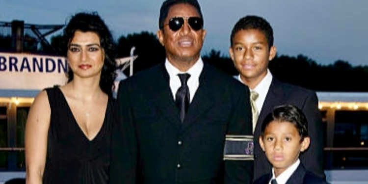 Jaafar Jackson and his family