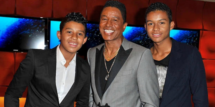 Jaafar Jackson, his father, and brother