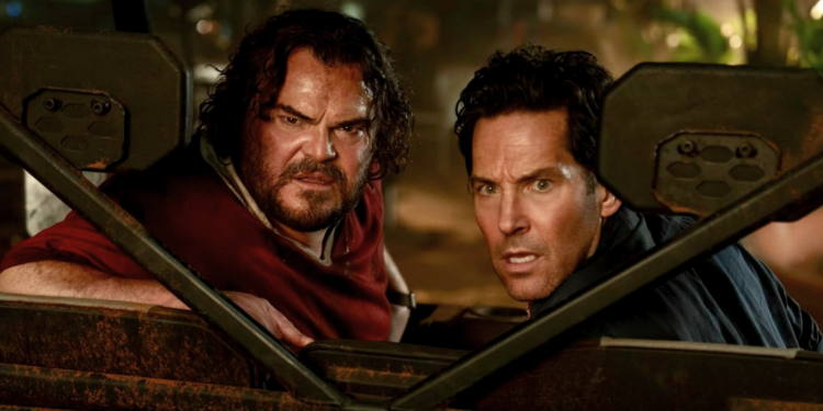 Jack Black and Paul Rudd in Anaconda cast