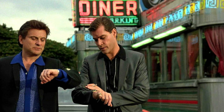 Joe Pesci and Ray Liotta in Goodfellas (1990) Joe Pesci and Ray Liotta in Goodfellas (1990)