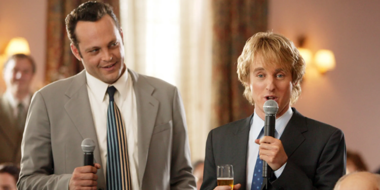 Vince Vaughn and Owen Wilson in Wedding Crashers (2005)