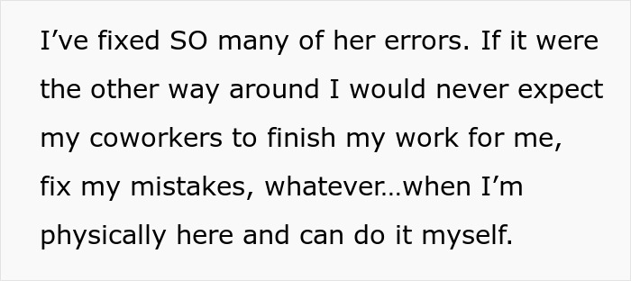Coworker Refuses To Fix Her Own Mistake, Gets Mad When Person Hands The Call Right Back To Her Coworker Refuses To Fix Her Own Mistake, Gets Mad When Person Hands The Call Right Back To Her
