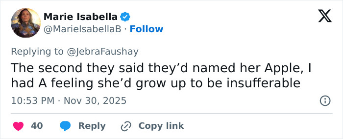 Apple Martin Blasted As “Insufferable Nepo-Baby” Over Video Announcing Self-Portrait Modeling Campaign Apple Martin Blasted As “Insufferable Nepo-Baby” Over Video Announcing Self-Portrait Modeling Campaign