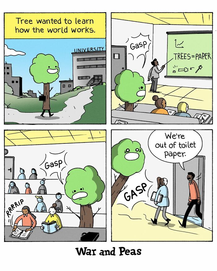 39 ‘War And Peas’ Comics That Are Dark, Absurd, And Brilliantly Funny (New Pics) 39 ‘War And Peas’ Comics That Are Dark, Absurd, And Brilliantly Funny (New Pics)