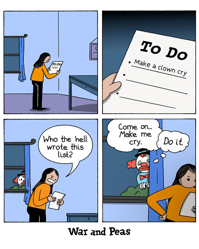 39 ‘War And Peas’ Comics That Are Dark, Absurd, And Brilliantly Funny (New Pics) 39 ‘War And Peas’ Comics That Are Dark, Absurd, And Brilliantly Funny (New Pics)